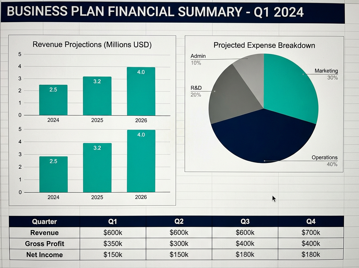 Startup Business Plan Template Bundle sample template 2